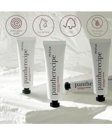 PESTLO Pantherecipe Cream 1.69 fl.oz. - Hydrating Ceramide & Panthenol Moisturizer for Day & Night EWG Green Lightweight Non-Greasy - Buy Online on GoSupps.com