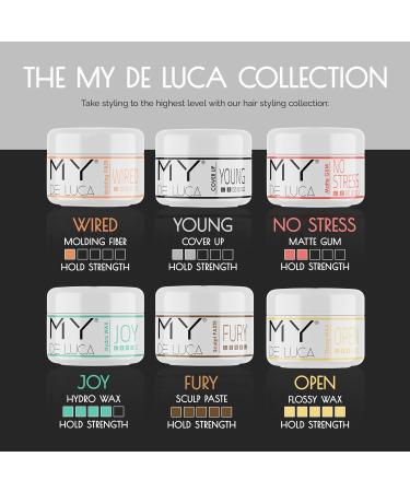 MY DE LUCA FURY Sculpt Paste 100ml - Maximum Hold & Dry Finish Pomade Hair Care - Buy Online on GoSupps.com