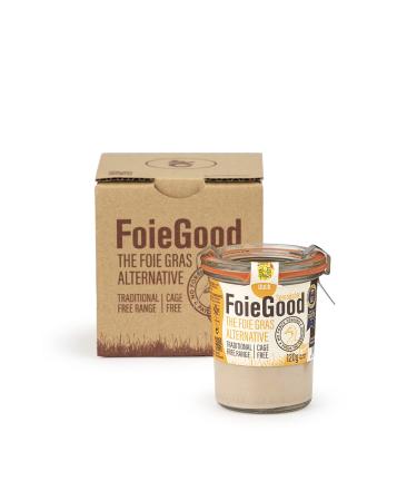 FoieGood - Duck Spread - Duck Liver P t - Ideal for Appetizers - Smooth and Creamy - No Forced Feeding - Glass Jar 120 g