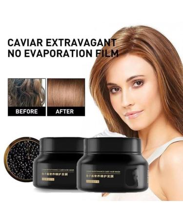Irasas Caviar Hair Mask - Anti Hair Loss Treatment, Deep Moisture Repair - 2PCS - Buy Online on GoSupps.com