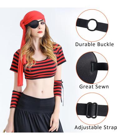 2PCS Eye Patch Adjustable Eye Patches Medical Eye Patch Amblyopia Lazy Eye Patches for Left or Right Eyes Black & Grey - Buy Online on GoSupps.com