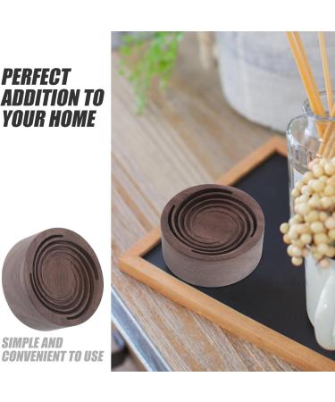 POPETPOP Essential Oil Diffuser- Wood Car Essential Oil Diffuser Small Oil Diffuser Aromatherapy Diffuser Car Aroma Diffuser Passive Diffusers for Essential Oils Home Office Bedroom - Buy Online on GoSupps.com