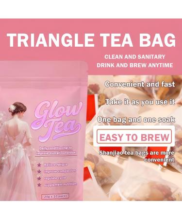 Sachets De Tisane Natural Beauty - Th Frais Sans Caf ine Et Sans Sucre For Les Soins De La Peau(1PC) - Buy Online on GoSupps.com