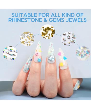 PEACECOLOR 5ML Gel Rhinestone Nail Gel Small Portable Bottle Designed for Nail Decoration Dry with LED or UV Light PD01-015 - Buy Online on GoSupps.com