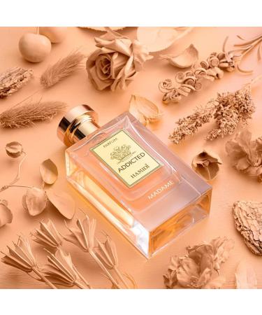 HAMIDI Addicted Madame Parfum 120ml 4 FL.Oz Long Lasting Fragrance Perfume for Women (Addicted Madame) - Buy Online on GoSupps.com