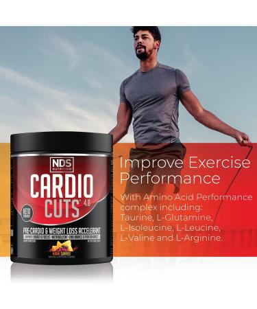 NDS Nutrition Cardio Cuts 4.0 - Miami Sunrise - 8.6 oz. - Buy Online on GoSupps.com