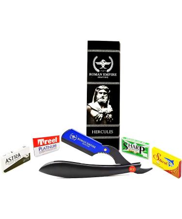 Buy Razor Blades Club Roman Reich Razor Hercules - Professional Hairdresser for Beard & Mustache (20 Units) - Astra-Hharp-Hhark-Voskhod - International Shipping Available - Buy Online on GoSupps.com