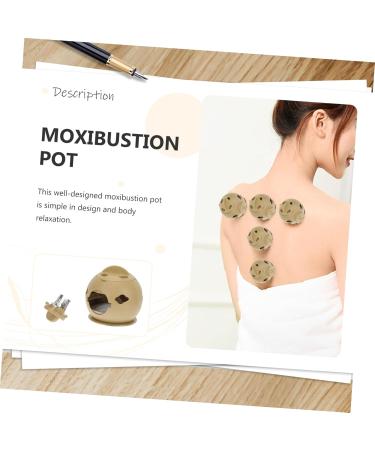 FOMIYES Moxibustion Magnetic Holder - Universal Moxa Massager & Body Massage Device | AI ZHU Nursing Tool (5.5x5.5cm) - Sorted Color Options - Buy Online on GoSupps.com