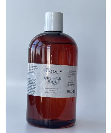 SALICYLIC Acid 10% Peel with Beta Hydroxy BHA For Rosacea (16 oz / 480ml)