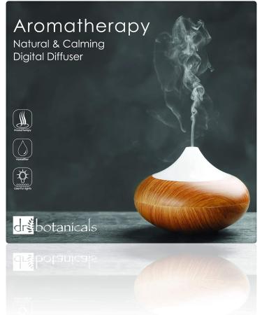Dr Botanicals Essential Oil Diffuser - 5-in-1 Ultrasonic Aromatherapy Vaporizer with Timer, Auto-Off & LED Lights - Buy Online on GoSupps.com