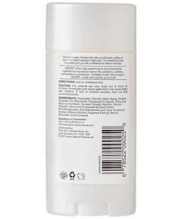 Jason Aluminum-Free Deodorant Stick with Soothing Aloe Vera 2.5 Oz - Packaging May Vary - Buy Online on GoSupps.com