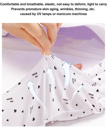 UV Gloves for Gel Manicures Nail Tech Gloves Sun Protection Gloves 3 Pairs UV Gloves for Nails Fingerless UV Light Gloves for Gel Nails Protect Your Skin from UV Harm - Buy Online on GoSupps.com