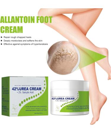 Urea 42% Foot Cream Cracked Heel Repair Cream Foot Cream for Cracked Heels and Dry Skin Urea Foot Cream Foot Moisturiser Athletes Foot Cream Deep Hydrating Heel Cream for Cracked Skin 100g - Buy Online on GoSupps.com
