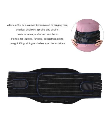 Yosoo Adjustable Lower Back Brace for Men & Women - Lumbar Support with 6 Springs | Best Back Support for Pain Relief & Comfort - Buy Online on GoSupps.com