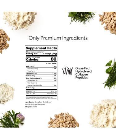 Promix Collagen Peptides 2.5lb Bulk - Hydrolyzed Protein for Skin, Bones & Joints - Unflavored for Shakes, Smoothies & Baking - Buy Online on GoSupps.com