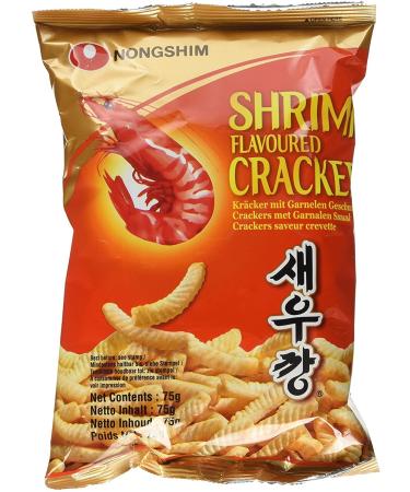 Shrimp chips 2 NONGSHIM 75g Korea - Pack of 6 pieces