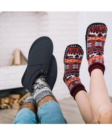 Heated Slippers for Men & Women - Rechargeable with 3 Temp Settings 8-Hour Warmth & 2200mAh Battery (Sizes 4-5 M 6-7 W - Buy Online on GoSupps.com