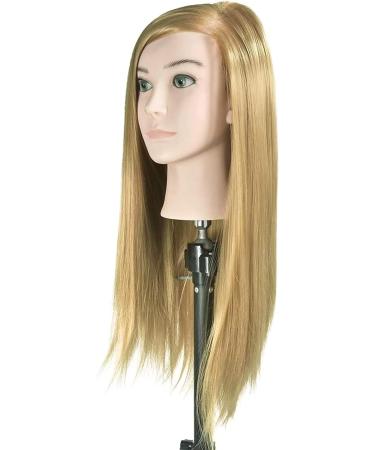 Tailor Puppet Training Head - Female Synthetic Hair Mannequin for Hairdresser & Cosmetology - Buy Online on GoSupps.com