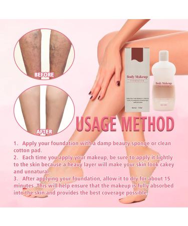 Body Makeup Foundation Body Makeup Waterproof Foundation Body Makeup Foundation 100mL (1pcs) - Buy Online on GoSupps.com