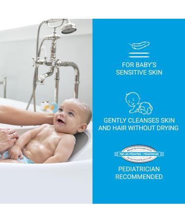 EUCERIN AQUAPHOR Baby Wash & Shampoo for Baby's Sensitive Skin 500mL | Baby Body Wash | Provitamin B5 | Fragrance-free Body Wash | Recommended by U.S. Pediatricians 500 ml (Pack of 1) - Buy Online on GoSupps.com