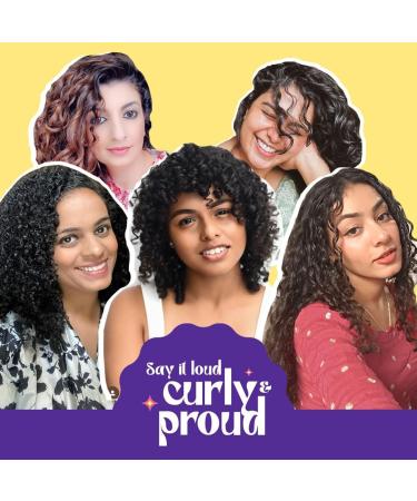 Curl Gel For Frizzy Wavy Curly Hair | Natural Long-Lasting Hold & Definition | Tames Frizz | Aloe Vera Abyssinian Seed Oil Argan Oil & Soy Protein | No Sulphate Paraben Silicone | 50ml x 1 - Buy Online on GoSupps.com