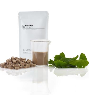 Ginkgo Biloba 6000mg Tablets for Memory & Cognitive Functions | Oxford Vitality 500 - Buy Online on GoSupps.com