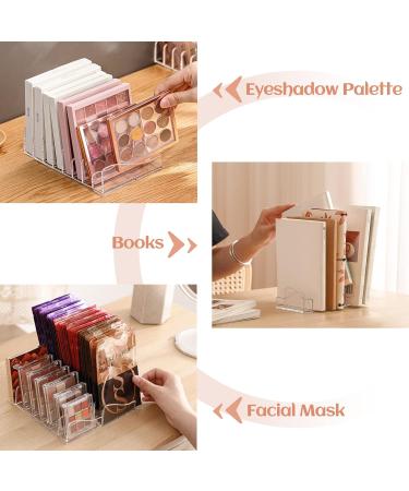 FLMOUTN 2 Pack Makeup Palette Organizer - Acrylic 8-Cell Storage for Eyeshadow Contour Kit & Blush - International Shipping Available - Buy Online on GoSupps.com