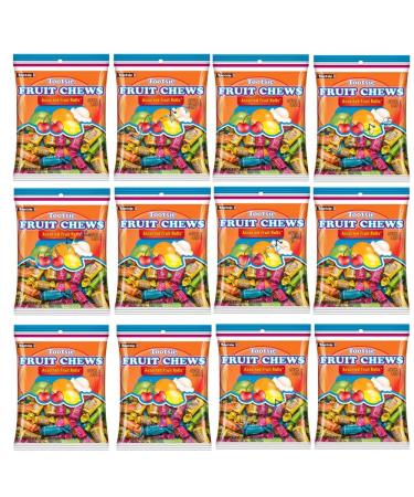 Tootsie Fruit Flavour Chews Bag 164g (12)