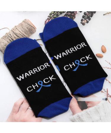 Warrior Chick Diabetic Socks: G2TUP Blue R Support Diabetes Gift - Medical Alert for Diabetic Emergencies - Buy Online on GoSupps.com