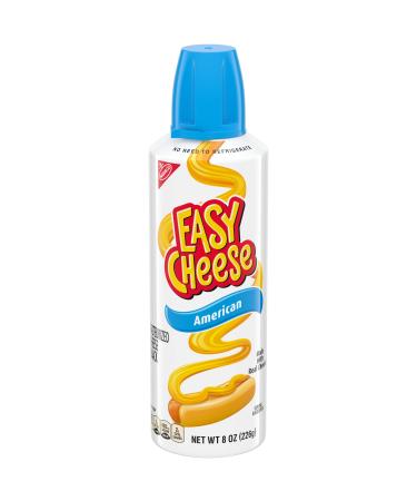Easy Cheese American Cheese Snack, 8 oz