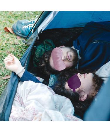 Buy Silk Sleep Mask - Soft Eye Mask for Women & Men | Black Blindfold for Relaxing Sleep - Buy Online on GoSupps.com