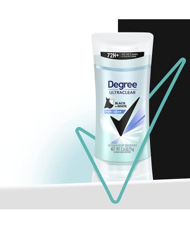 Degree Women Antiperspirant Pure Clean Deodorant 2.6 oz - Pack of 4 | Protects from Stains - Buy Online on GoSupps.com