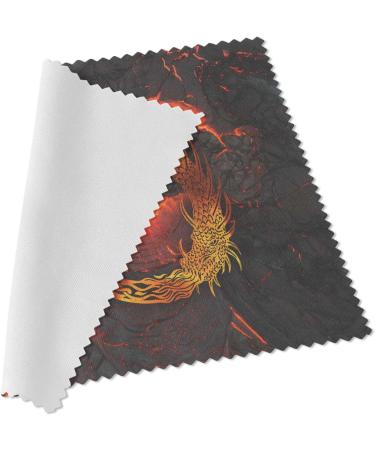Urban Backwoods Norse Dragon Ring Microfiber Cloth - Premium Glasses Cleaning Cloth for Crystal Clear Vision | Ships Internationally - Buy Online on GoSupps.com