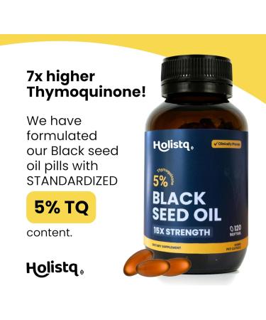 Cold Pressed Black Seed Oil + 5% TQ Black Seed Oil Capsules Bundle for Maximum Immunity | Antioxidants with Omega 3-6-9 for Hair Skin Nails Joints & Digestive Support - Buy Online on GoSupps.com