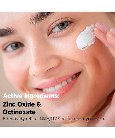 UV Clear Face Sunscreen SPF 50 - Oil-Free Zinc Oxide Lightweight & Sensitive Skin Friendly | 1.7 Fl Oz - Shop Internationally - Buy Online on GoSupps.com