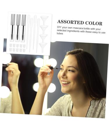 Didiseaon 32pcs Mascara Empty Tube Transparent Mascara Lip Gloss Kits Diy Mascara Tube Self Made Liquid Bottle - Buy Online on GoSupps.com