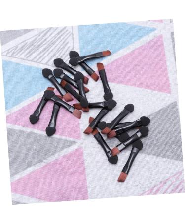 POPETPOP 20pcs Sponge Tool Brush Portable Black for Girls Eye Sided Makeup Double Shadow Applicator Women - Buy Online on GoSupps.com