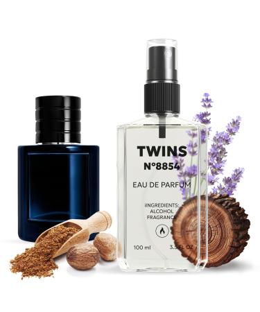TWINS Impression of Sauvage Elixir | Perfume for Men Eau de Parfum | No.8854 | 3.4 Fl Oz / 100 ml Dior Sauvage Elixir Impression