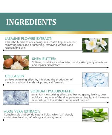 Jasmine Eye Cream for Dark Circles and Puffy Eyes - Anti Wrinkle Eye Cream for Women - Fade Fine Line Remove Eye Bags - Firming Lifting Moisturizing Improves Contours - Buy Online on GoSupps.com