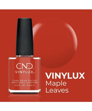 CND Vinylux Longwear Orange Nail Polish - Chip Resistant Gel-like Shine | Maple Leaves #422 0.5 Fl Oz - International Shipping Available - Buy Online on GoSupps.com