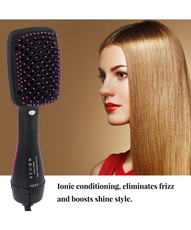 Sonew 2 in 1 Hair Dryer Brush & Straightener - Negative Ion Blow Dryer & Hot Air Brush for Smooth Frizz-Free Hair - International Shipping - Buy Online on GoSupps.com