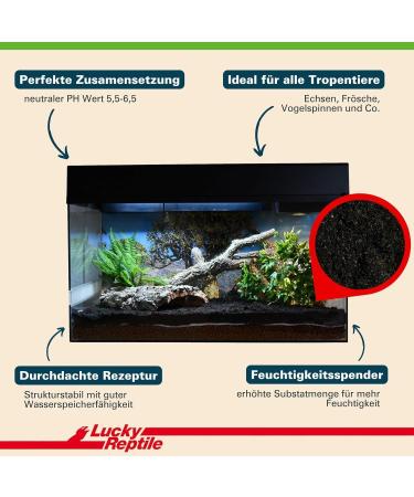 Buy Lucky Reptile JB-10 Jungle Bedding - 10L Substrate for Tropical Terrariums | International Shipping - Buy Online on GoSupps.com