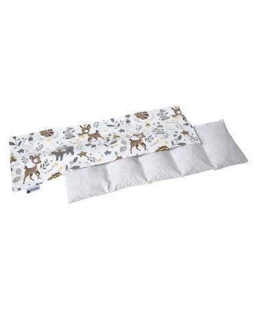 Medi Partners Kirschkernkissen 60x20cm 800g 100% cotton 5 chambers grain pillow large eco nature warming pillow cold therapy removable connection (deer) cotton deer - Buy Online on GoSupps.com