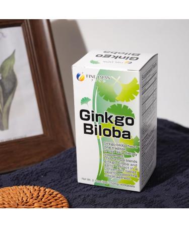 FINE JAPAN Ginkgo Biloba Leaf Extract Tablets/400 Tablets/3 Bottles/with Garlic Extract and B Vitamins for Daily Vitality Support 60g(150mg 400tablets) - Buy Online on GoSupps.com