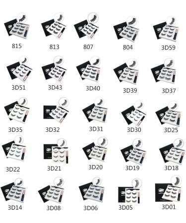 BLACKNANA Magnetic Eyelashes and 3 Pairs Reusable Magnetic Lashes with 3D Natural Look False Eyelashes 3d43 - Buy Online on GoSupps.com