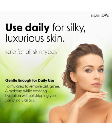 Nabila K - Manuka Honey Face Balm - Made with Shea Butter & Cupuacu Butter - Luxurious Moisturizer - Makeup Remover - Gentle Facial Cleanser - Normal Dry & Sensitive Skin - Made in USA - 5 oz - Buy Online on GoSupps.com