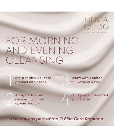 OLIVIA QUIDO Cleansing Milk with Lilac & Sea Daffodil (8.4 fl.oz.) | Anti-Aging Face Cleanser - Buy Online on GoSupps.com