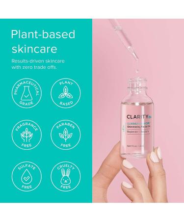 ClarityRx Glimmer of Hope Restorative Face Oil - Natural Plant-Based Moisturizer for Dry & Aging Skin - 1 fl oz - Buy Online on GoSupps.com