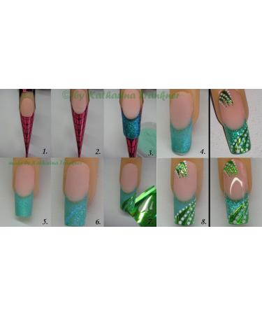 Buy 20 XXL Stiletto Modelling Stencils for Perfect Nail Art | International Shipping Available - Buy Online on GoSupps.com