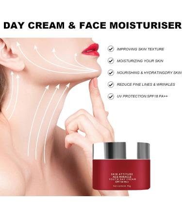 Anti Wrinkle Face Cream Face Moisturiser Hydrating Face Cream With Retinol Anti Aging Face Cream Face Cream For Women Moisturiser For Dry Skin Face Cream And Moisturiser Day Cream SPF18 - Buy Online on GoSupps.com